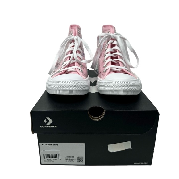 Converse Chuck Taylor Confetti High Top Casual Shoes Kids Women's Shoes A02928C - Picture 5 of 7